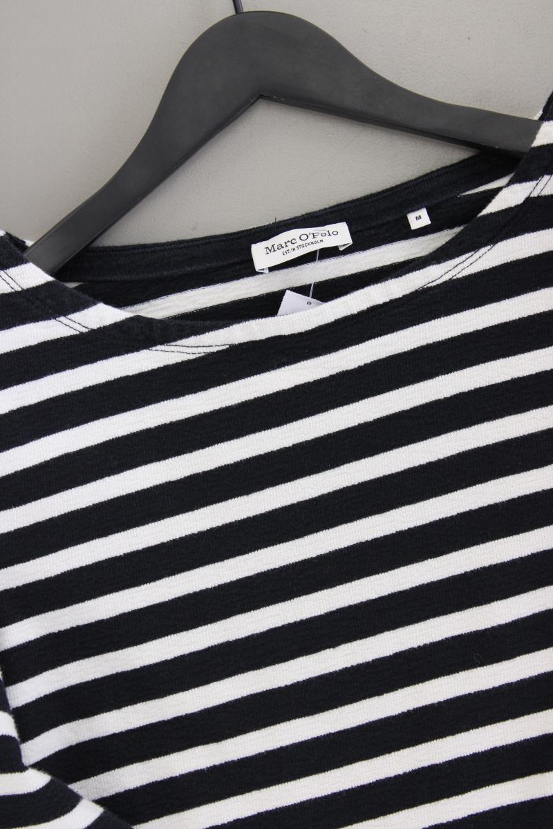 Marc O'Polo Langarmpullover Gr. M gestreift schwarz aus Baumwolle