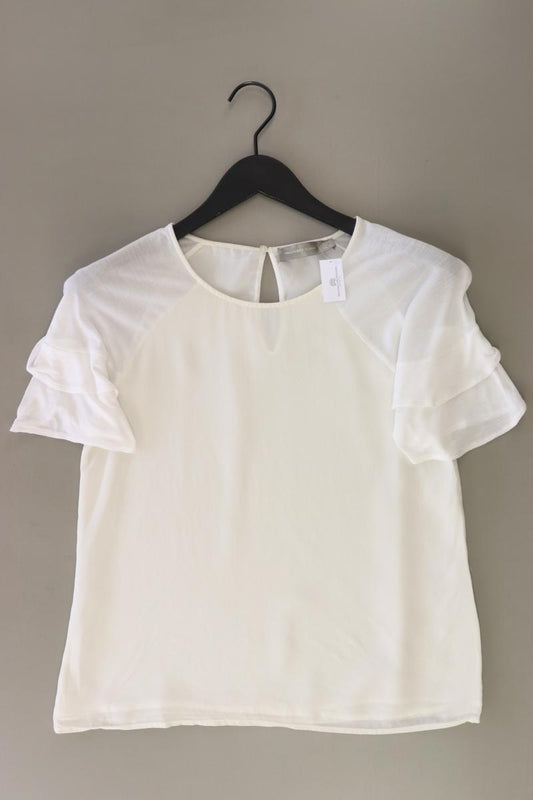 Hallhuber Donna Kurzarmbluse Gr. 36 creme