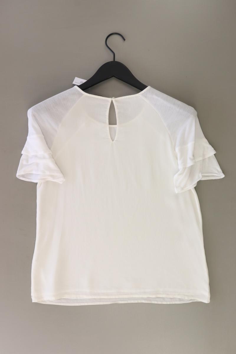 Hallhuber Donna Kurzarmbluse Gr. 36 creme