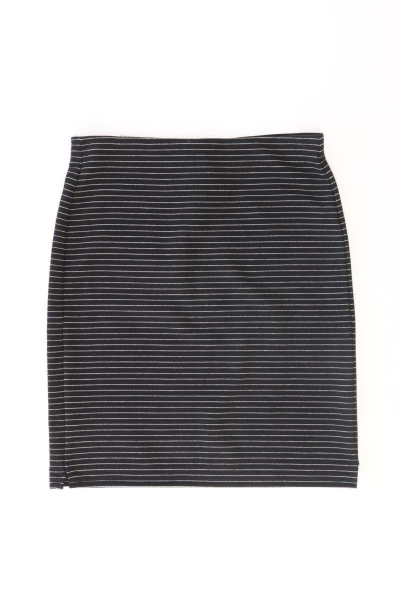 Street One Stretchrock Gr. 34 gestreift schwarz