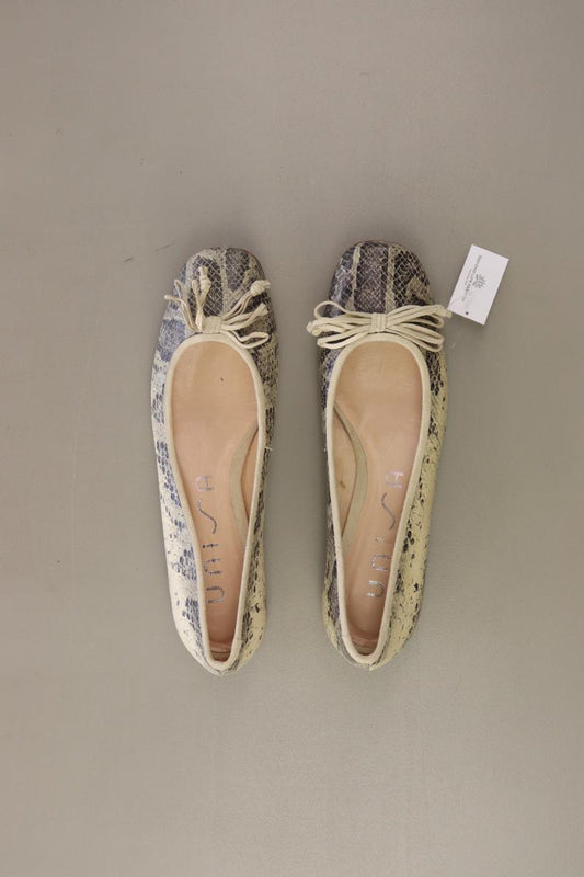 Unisa Ballerinas Gr. 39 mit Tierdruck mehrfarbig aus Leder