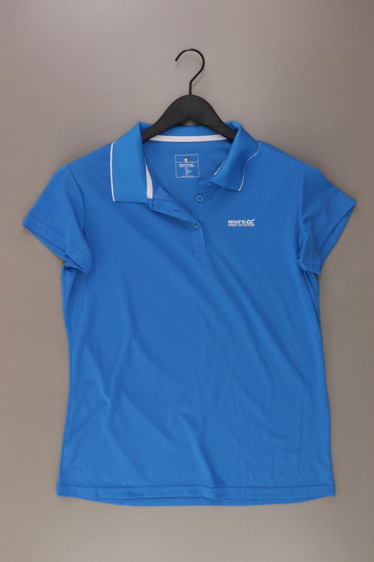 Regatta Poloshirt Gr. 44 Kurzarm blau