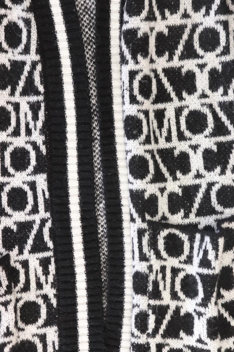 comma, Strickjacke Gr. M Langarm schwarz aus Polyacryl