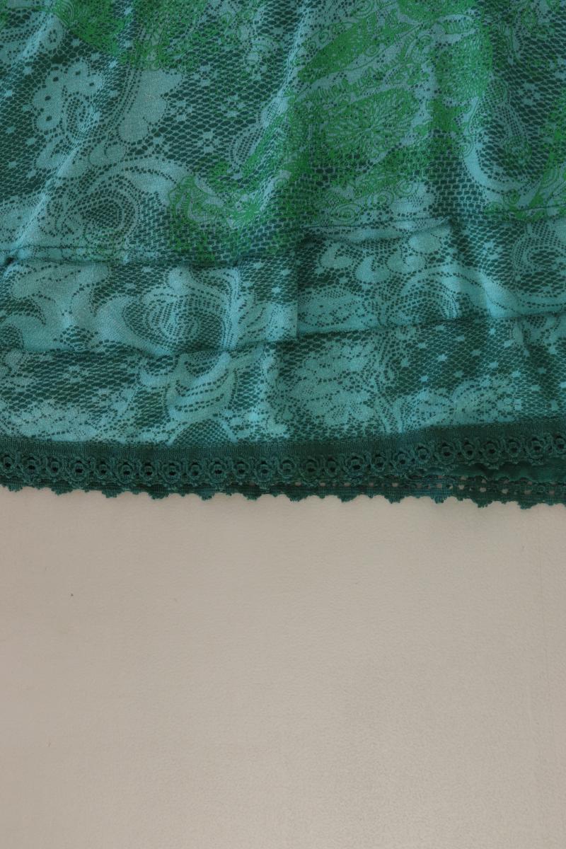 Desigual Stretchrock Gr. XS mit Blumenmuster grün