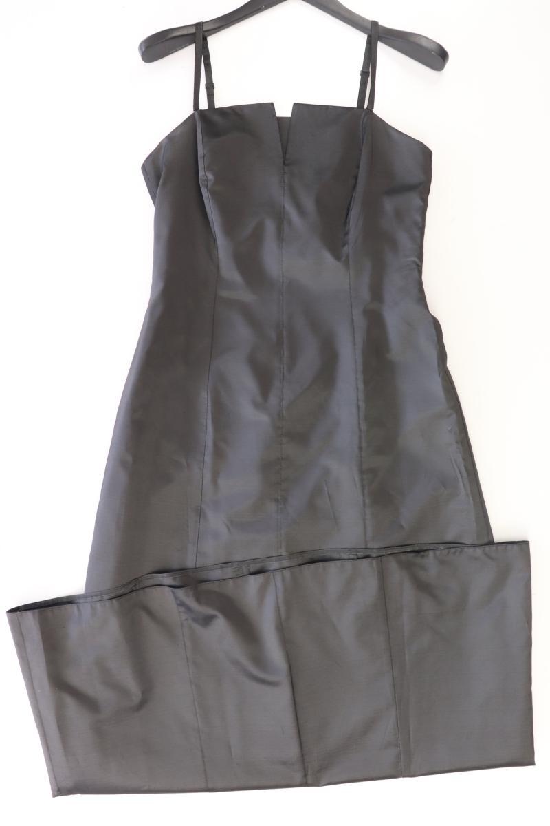 comma, Vintage Abendkleid Gr. 40 Träger grau aus Acetat