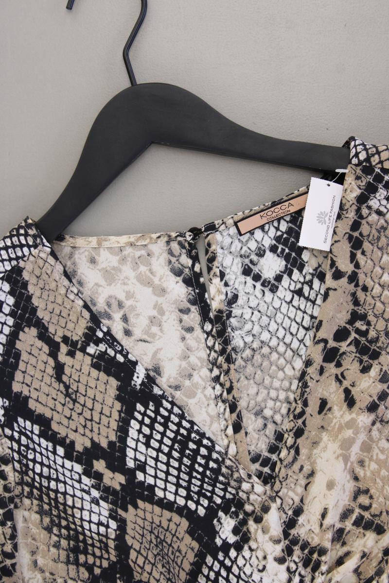 Kocca Classic Bluse Gr. S mit Tierdruck 3/4 Ärmel mehrfarbig