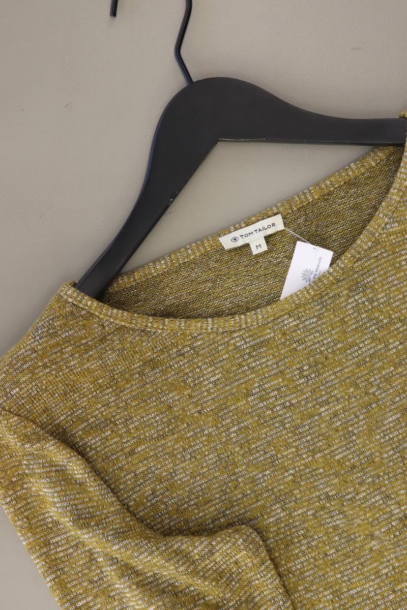 Tom Tailor Feinstrickpullover Gr. M grün aus Viskose