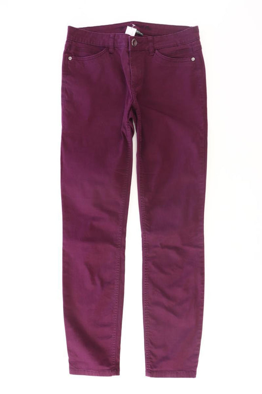 Street One Hose Gr. 34 lila aus Baumwolle