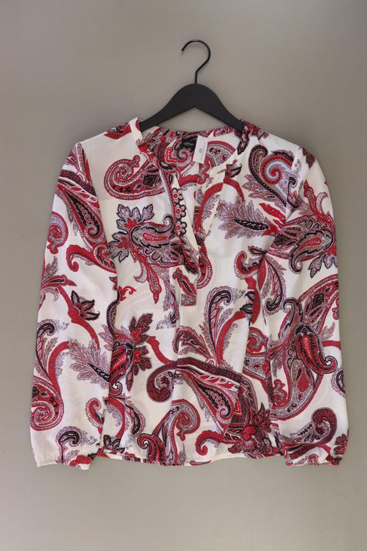 s.Oliver Black Label Langarmbluse Gr. 38 mit Paisleymuster mehrfarbig
