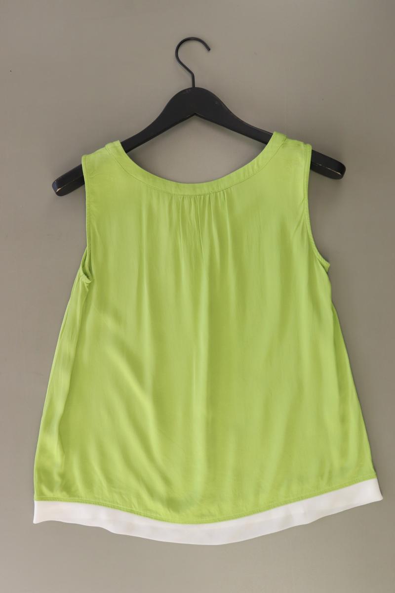 More&More Ärmellose Bluse Gr. 36 grün aus Viskose