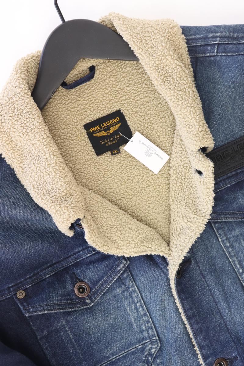 PME Legend Jeansjacke für Herren Gr. XXL blau aus Baumwolle