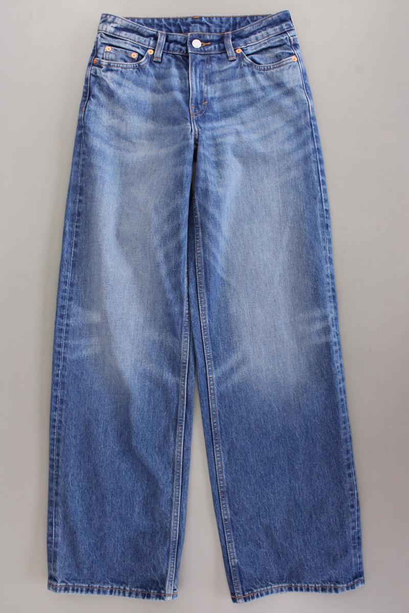 Weekday Baggy Jeans Gr. W34/L34 blau aus Baumwolle