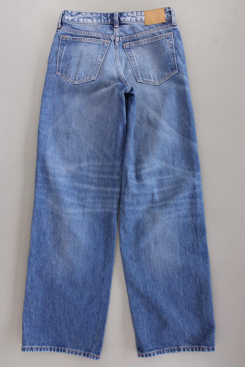 Weekday Baggy Jeans Gr. W34/L34 blau aus Baumwolle