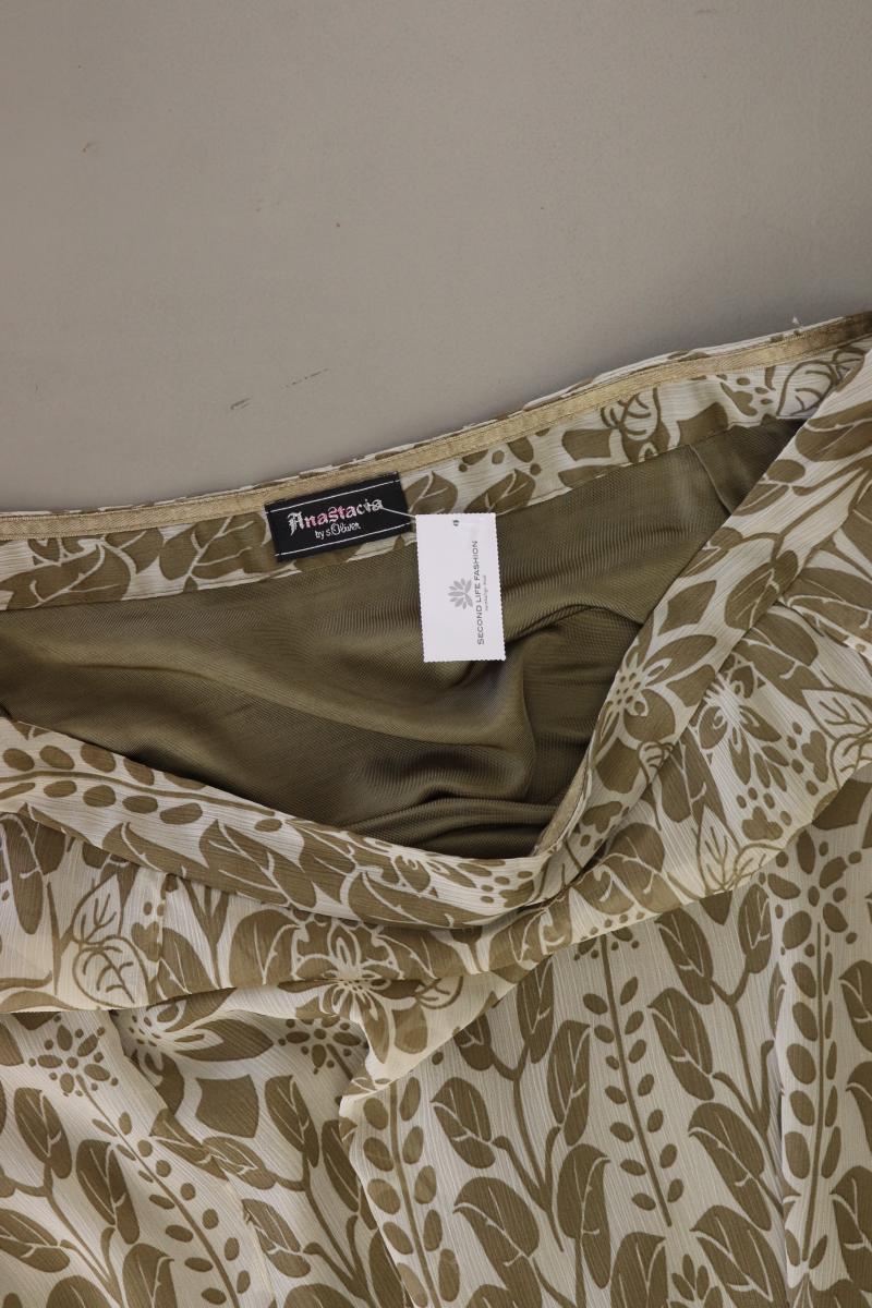 s.Oliver x Anastacia Vintage Rock Gr. 42 mit Blumenmuster grün aus Polyester
