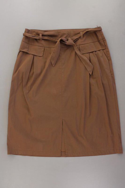 Gerry Weber Stretchrock Gr. 44 braun aus Baumwolle