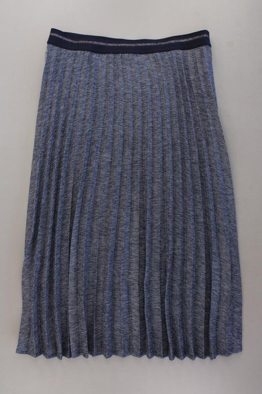 Taifun Faltenrock Gr. 44 neuwertig blau aus Polyester
