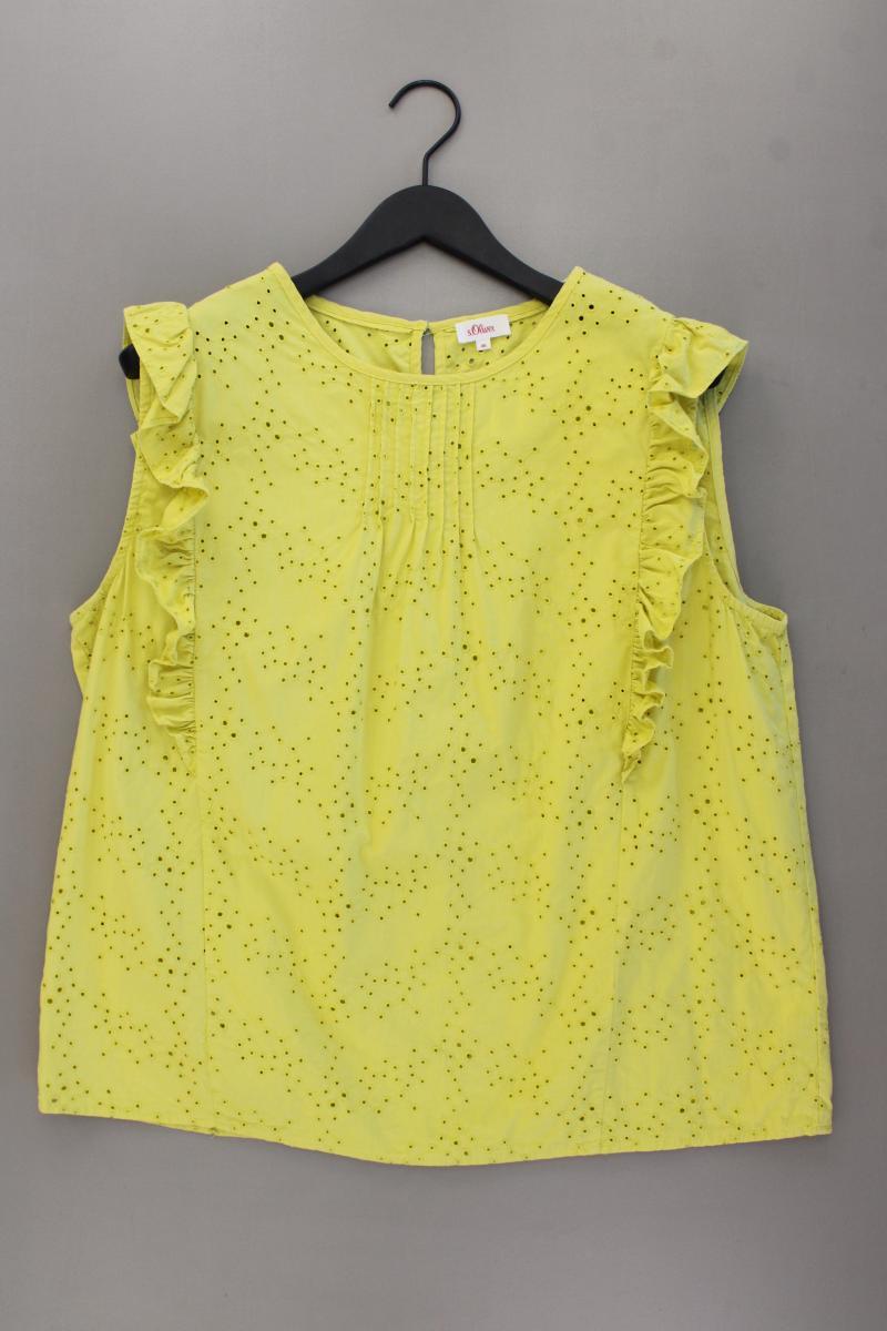 Second Hand Outfit Größe XL mit s.Oliver Ärmellose Bluse in Gr. 46 und Halskette