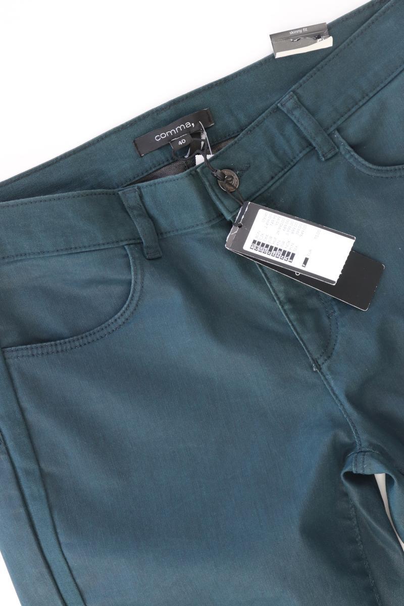 comma, Hose Gr. 40/L32 neu mit Etikett Neupreis: 115,0€! grün aus Baumwolle