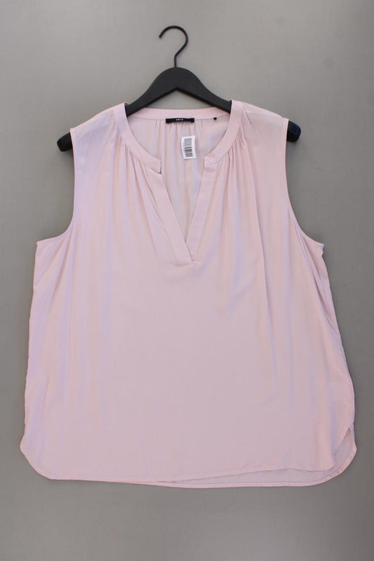 Zero Ärmellose Bluse Gr. 44 neuwertig rosa aus Viskose