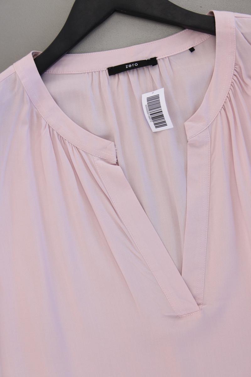 Zero Ärmellose Bluse Gr. 44 neuwertig rosa aus Viskose