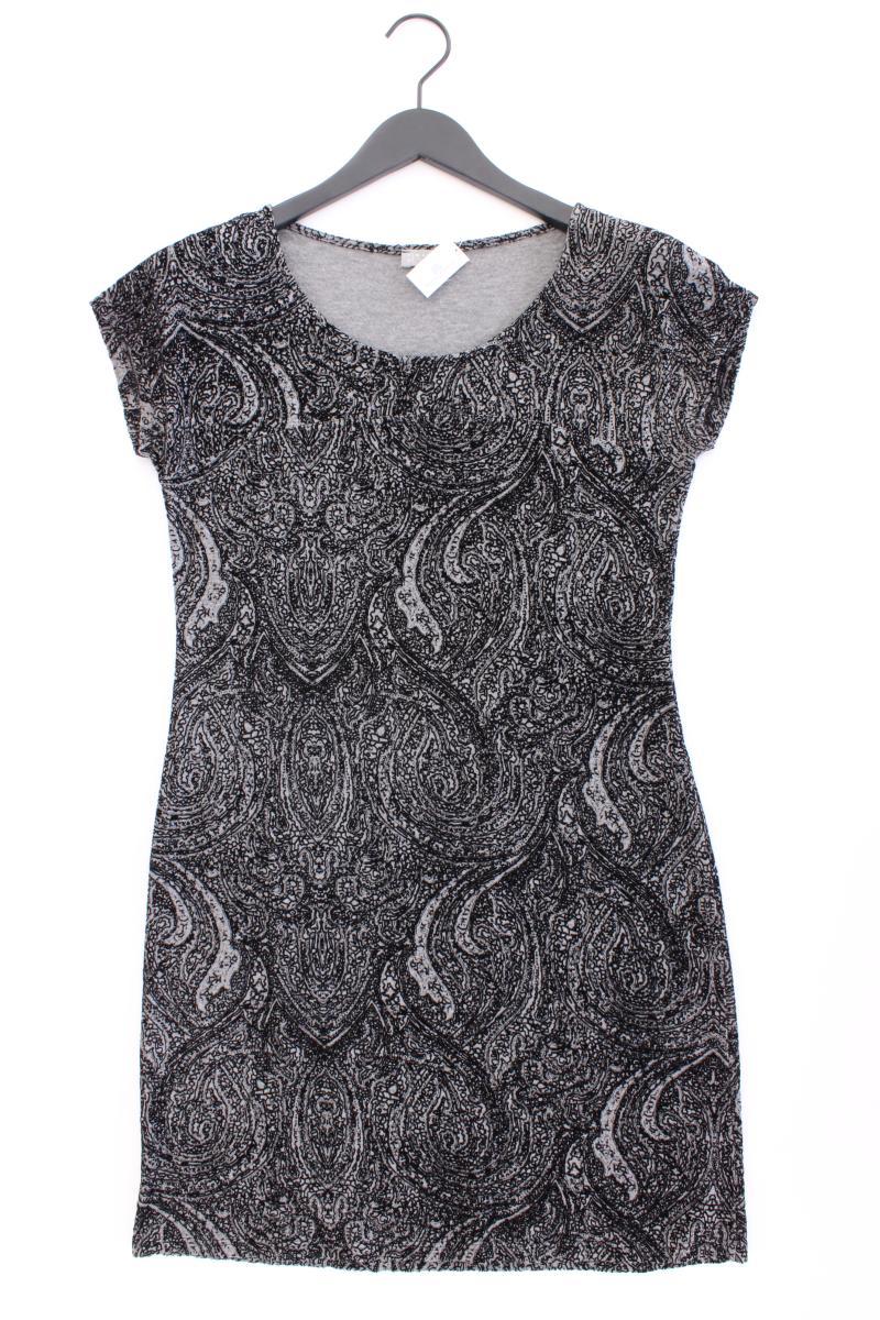 No Man's Land Kurzarmkleid Gr. S grau aus Viskose