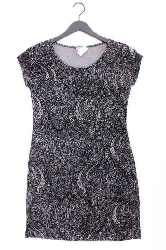 No Man's Land Kurzarmkleid Gr. S grau aus Viskose
