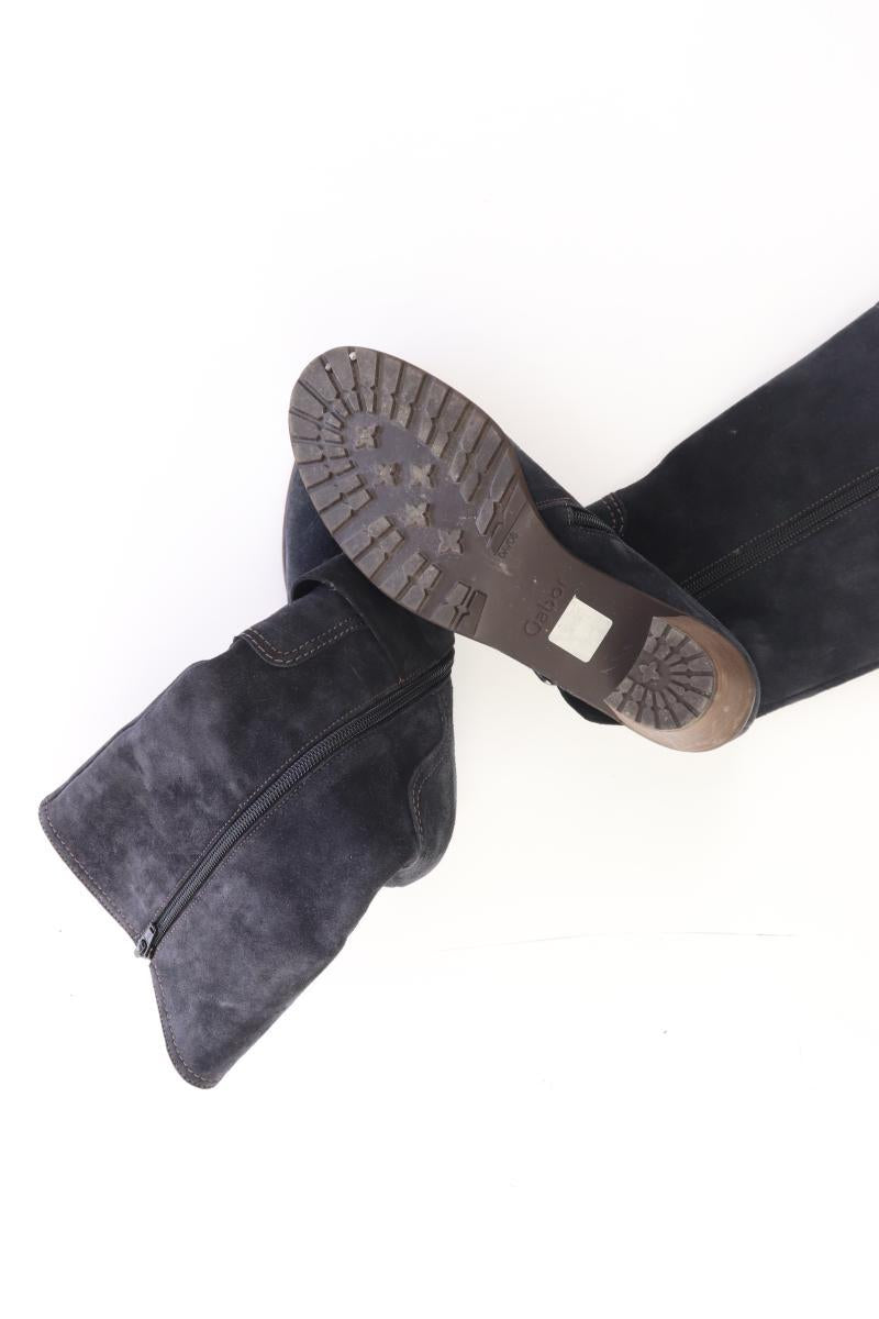 Gabor Lederstiefel Gr. 40 neuwertig blau