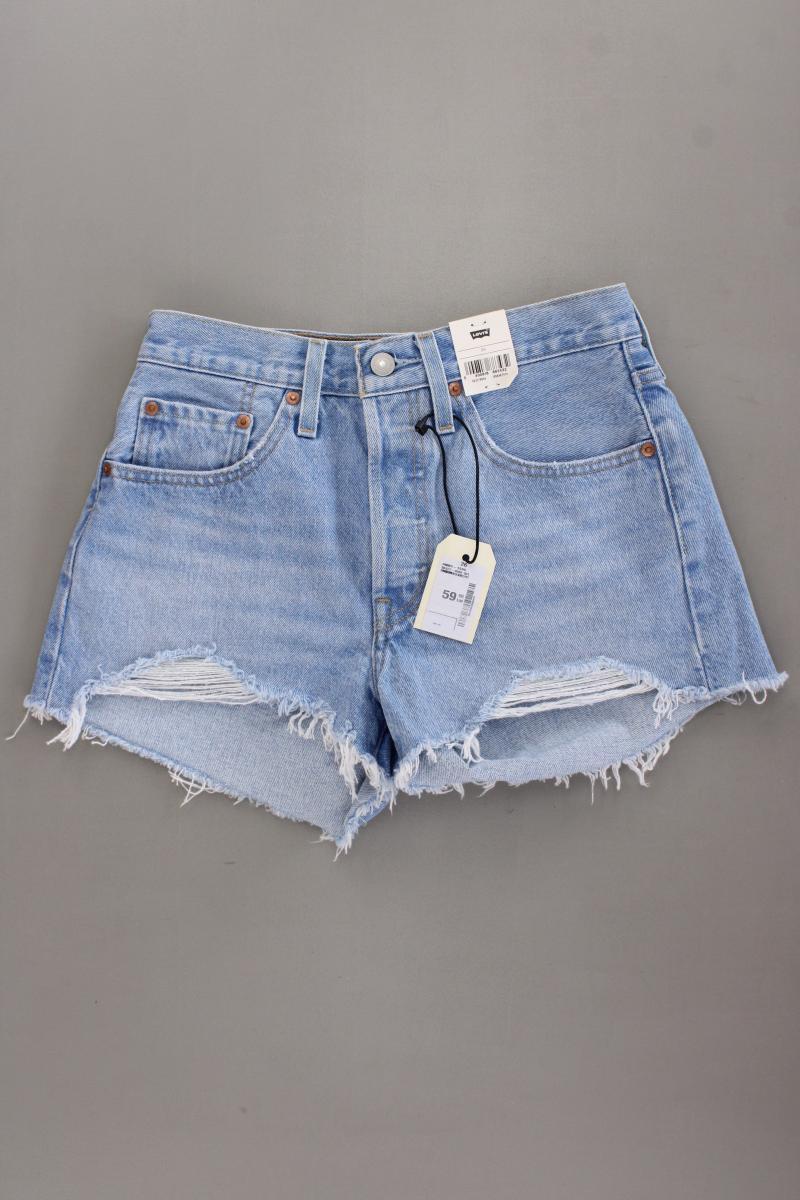 Levi's Jeansshorts Gr. W26 neu mit Etikett Neupreis: 59,0€! blau aus Baumwolle