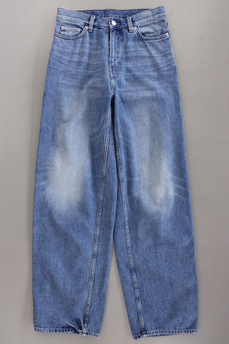 Weekday Baggy Jeans Gr. W26/L32 blau aus Baumwolle
