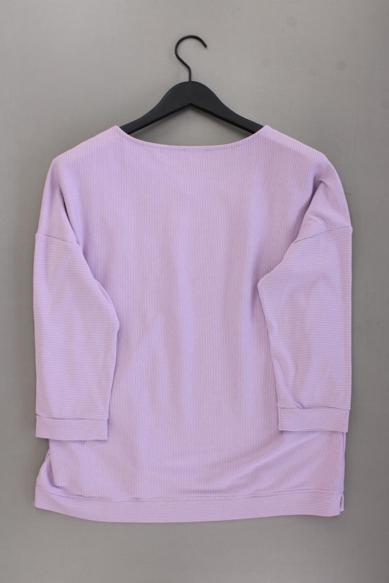 Street One Feinstrickpullover Gr. 42 neuwertig lila aus Baumwolle