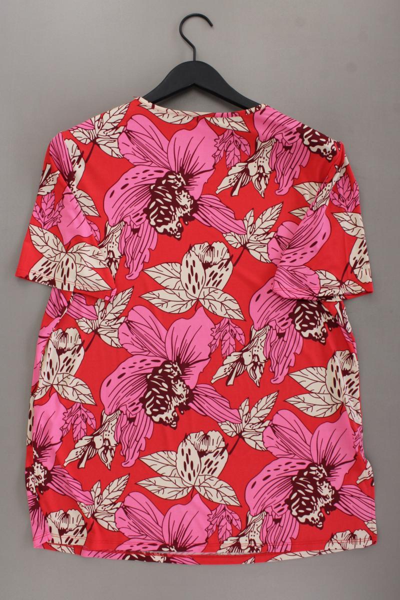 in-Print T-Shirt Gr. 40/42 neuwertig Kurzarm rot aus Polyester