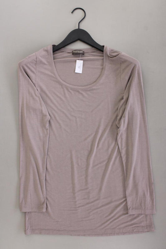 Repeat Longsleeve-Shirt Gr. 42 Langarm grau aus Viskose
