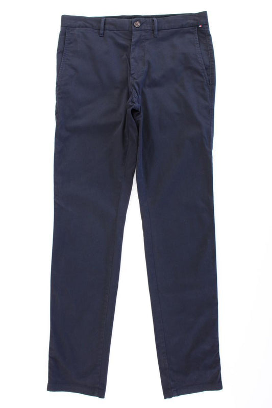Tommy Hilfiger Chinohose für Herren Gr. W32/L34 blau aus Baumwolle