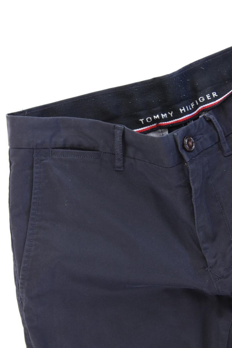 Tommy Hilfiger Chinohose für Herren Gr. W32/L34 blau aus Baumwolle