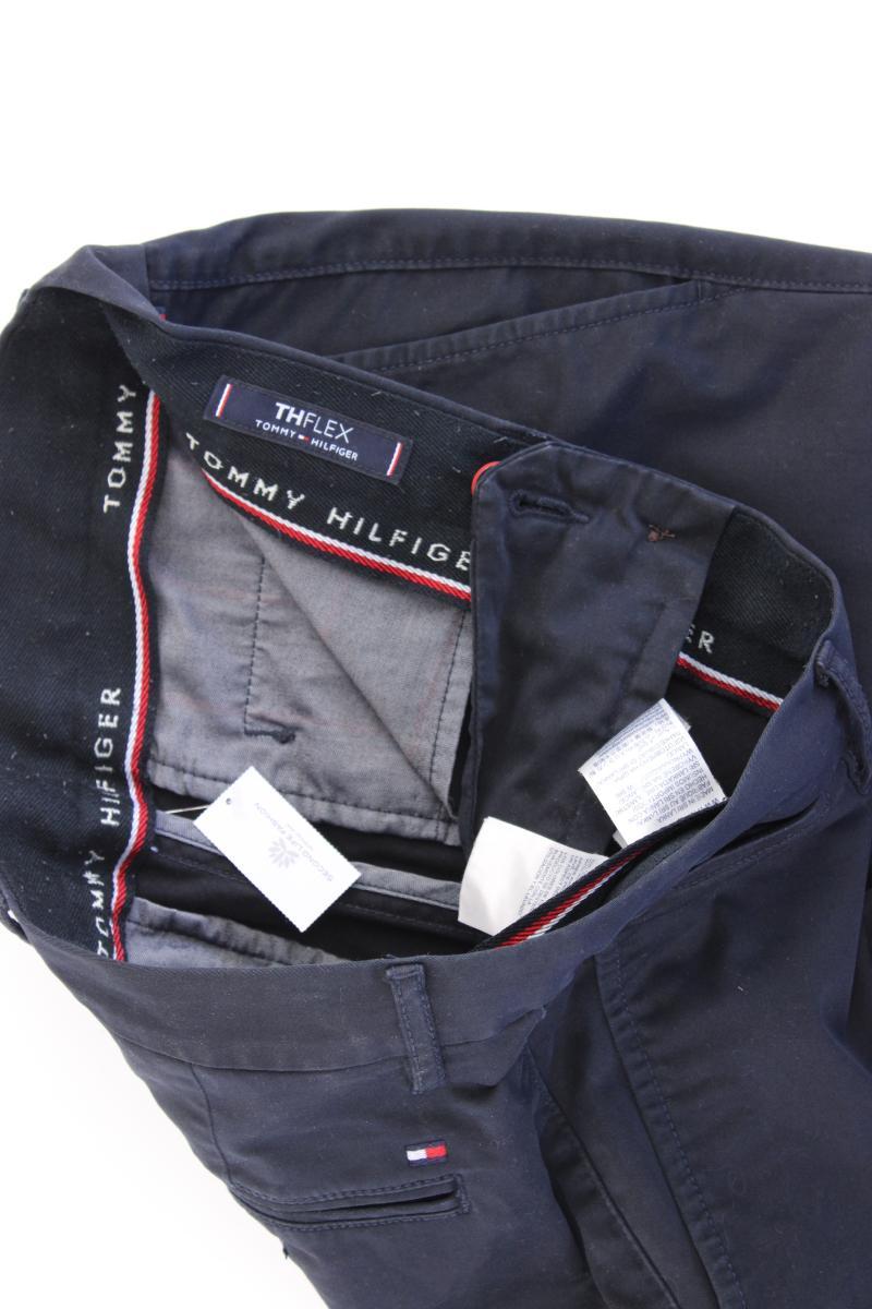 Tommy Hilfiger Chinohose für Herren Gr. W32/L34 blau aus Baumwolle