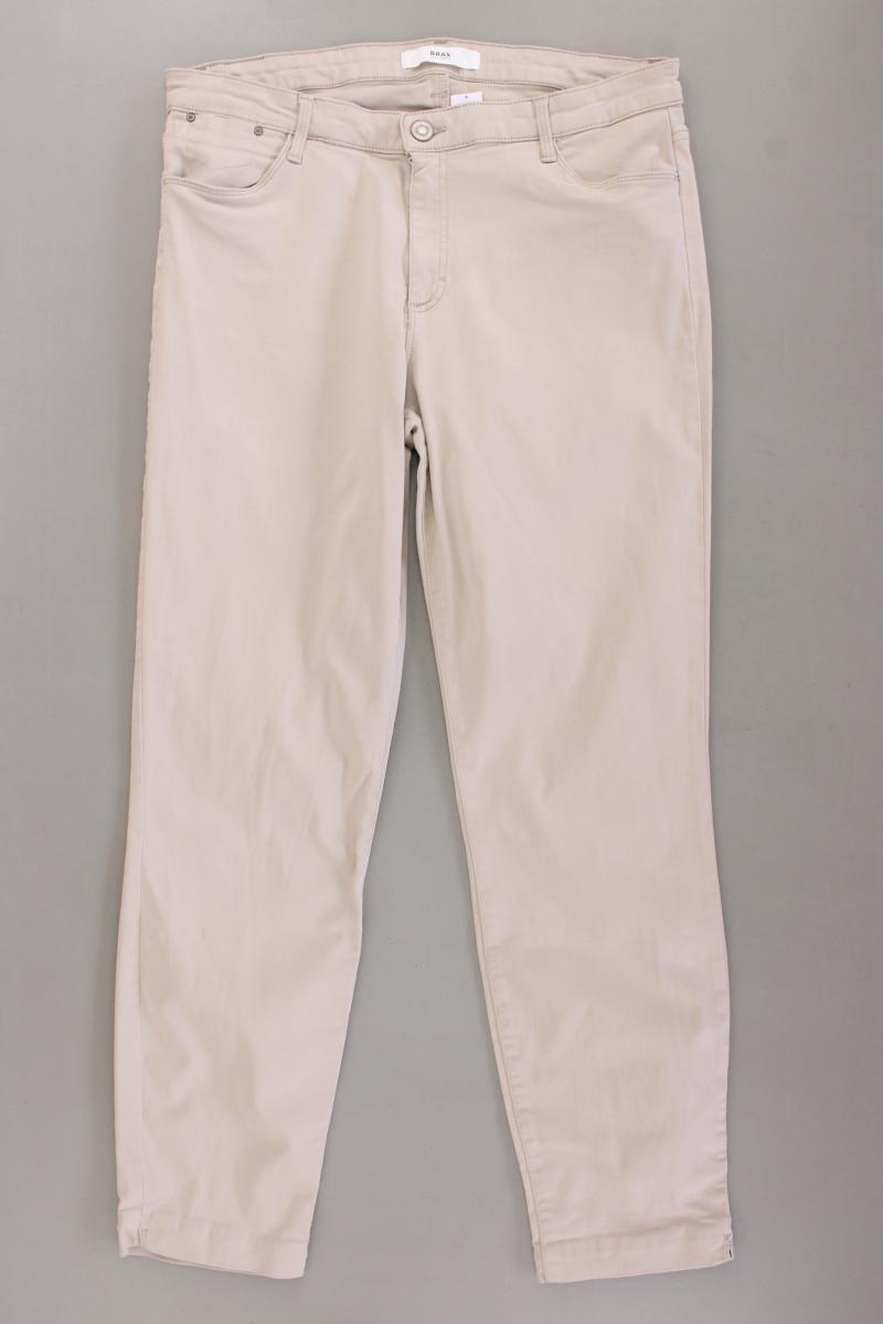 Brax Hose Gr. 42 Modell Shakira creme aus Baumwolle