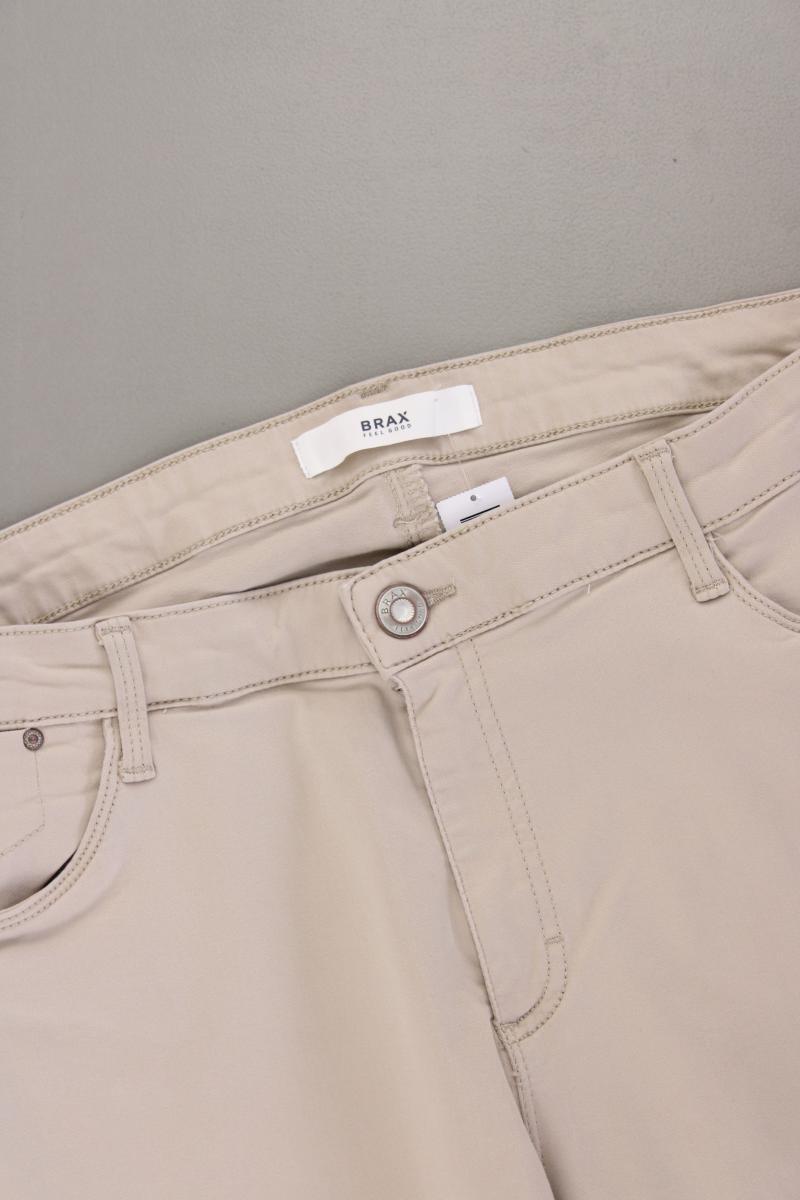 Brax Hose Gr. 42 Modell Shakira creme aus Baumwolle