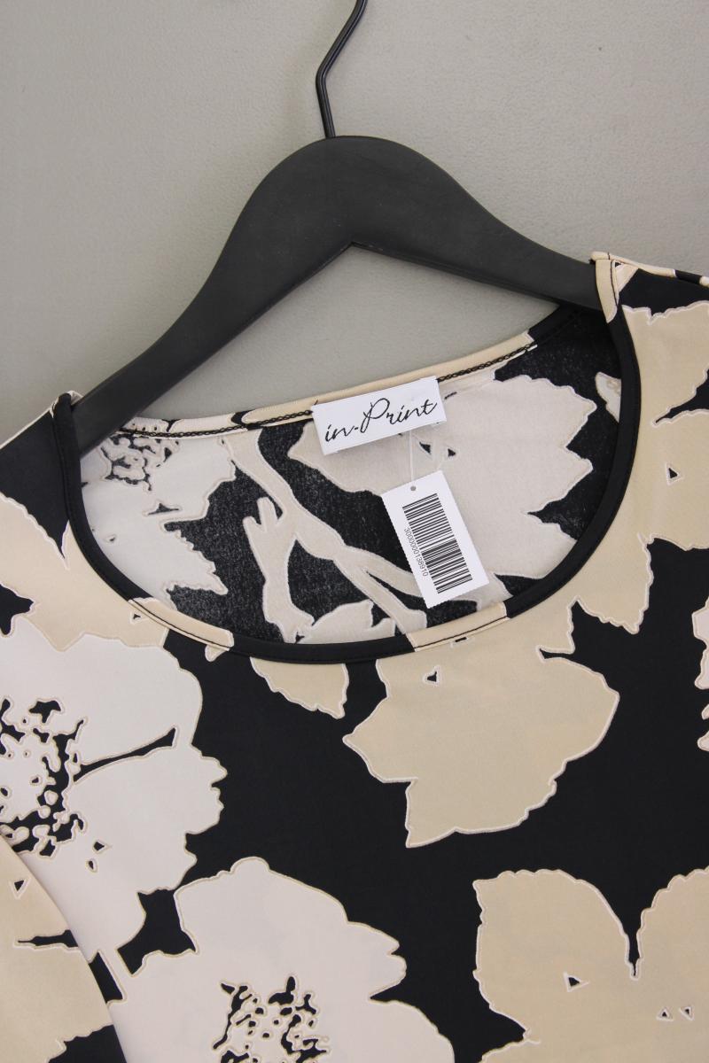 in-Print Oversize-Shirt Gr. M 3/4 Ärmel mehrfarbig aus Polyester