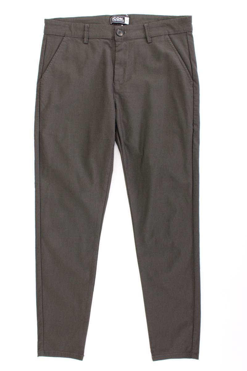 Icon Amsterdam Hose für Herren Gr. W36 olivgrün aus Rayon