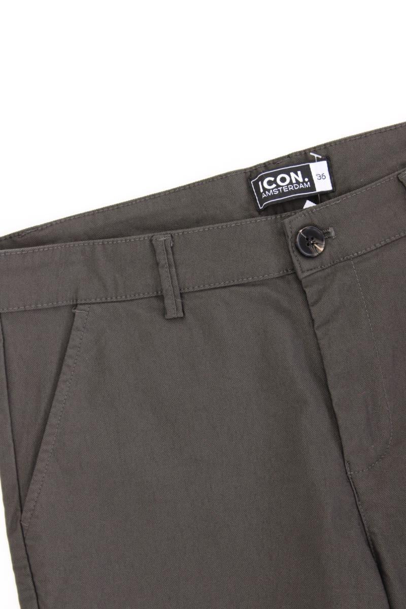 Icon Amsterdam Hose für Herren Gr. W36 olivgrün aus Rayon