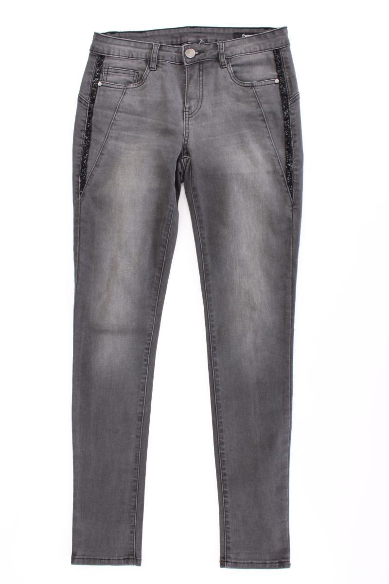 Fransa Skinny Jeans Gr. 38 grau aus Baumwolle