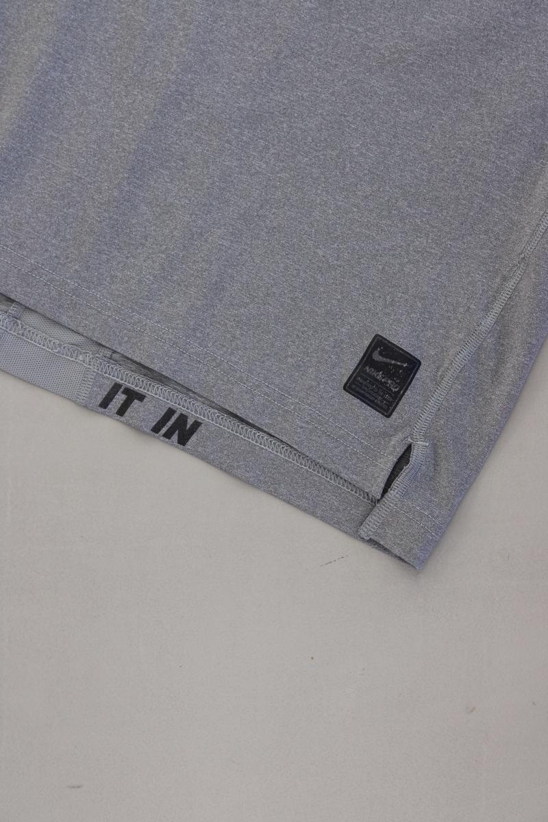 Nike Sportshirt für Herren Gr. M Kurzarm grau