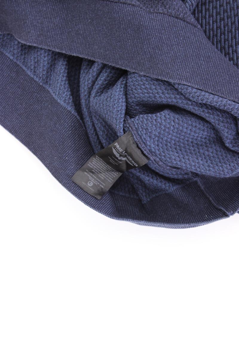 PME Legend Feinstrickpullover für Herren Gr. XXL blau aus Baumwolle