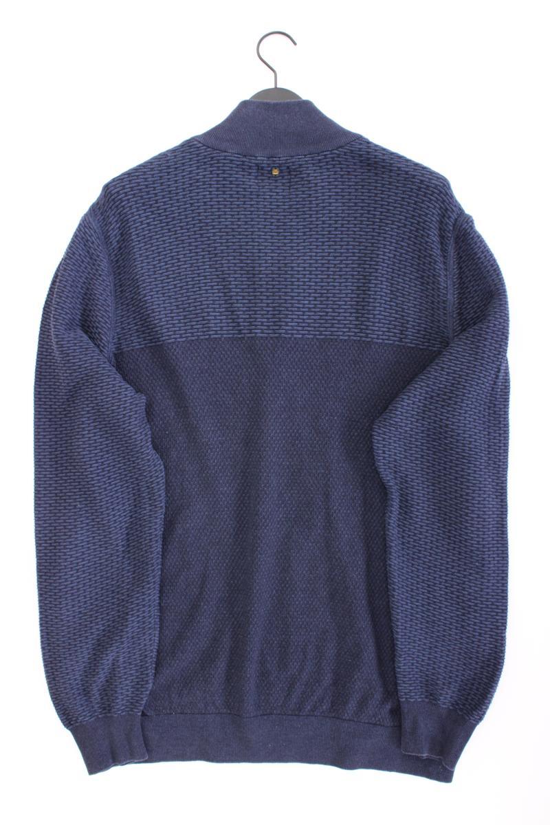 PME Legend Feinstrickpullover für Herren Gr. XXL blau aus Baumwolle