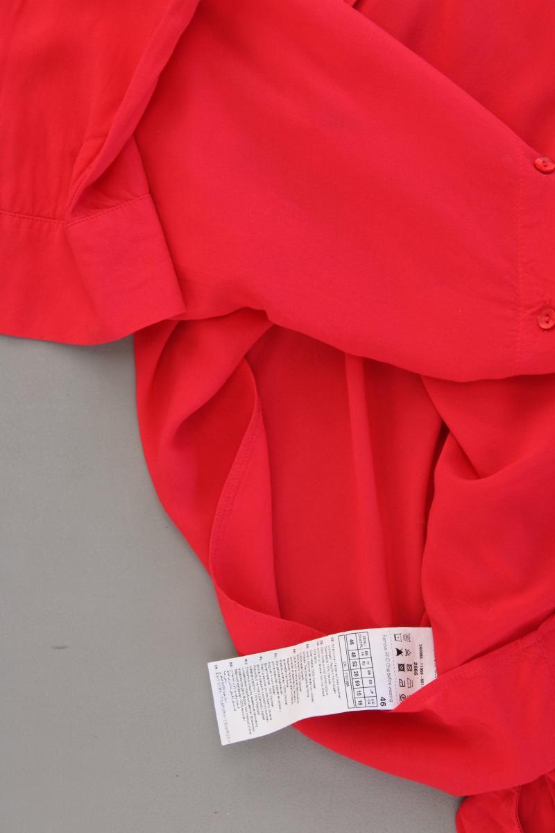 Taifun Langarmbluse Gr. 46 rot aus Viskose