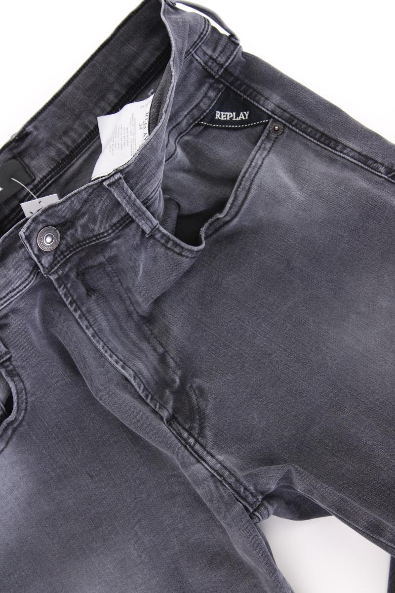 Replay Straight Jeans für Herren Gr. W34/L34 grau aus Baumwolle