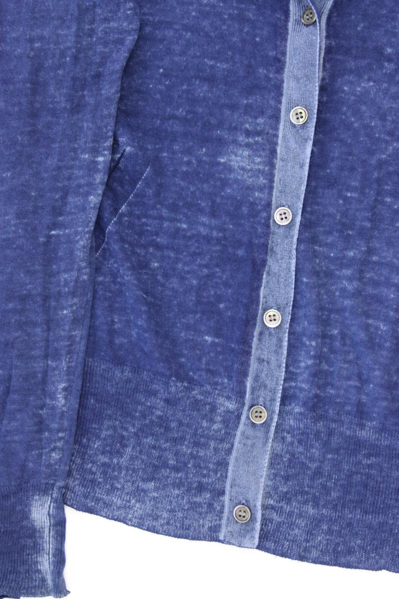 Lawrence Grey Cashmere Cardigan Gr. M Langarm blau