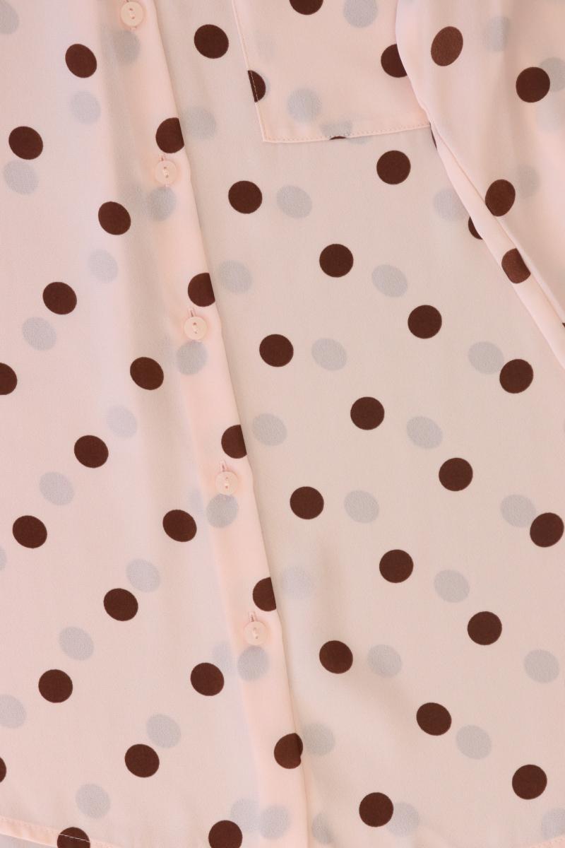 Thom by Thomas Rath Langarmbluse Gr. 42 gepunktet rosa aus Polyester