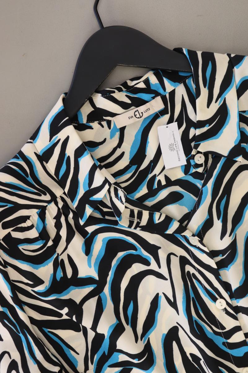 Eva Lutz Langarmbluse Gr. 42 mehrfarbig aus Polyester
