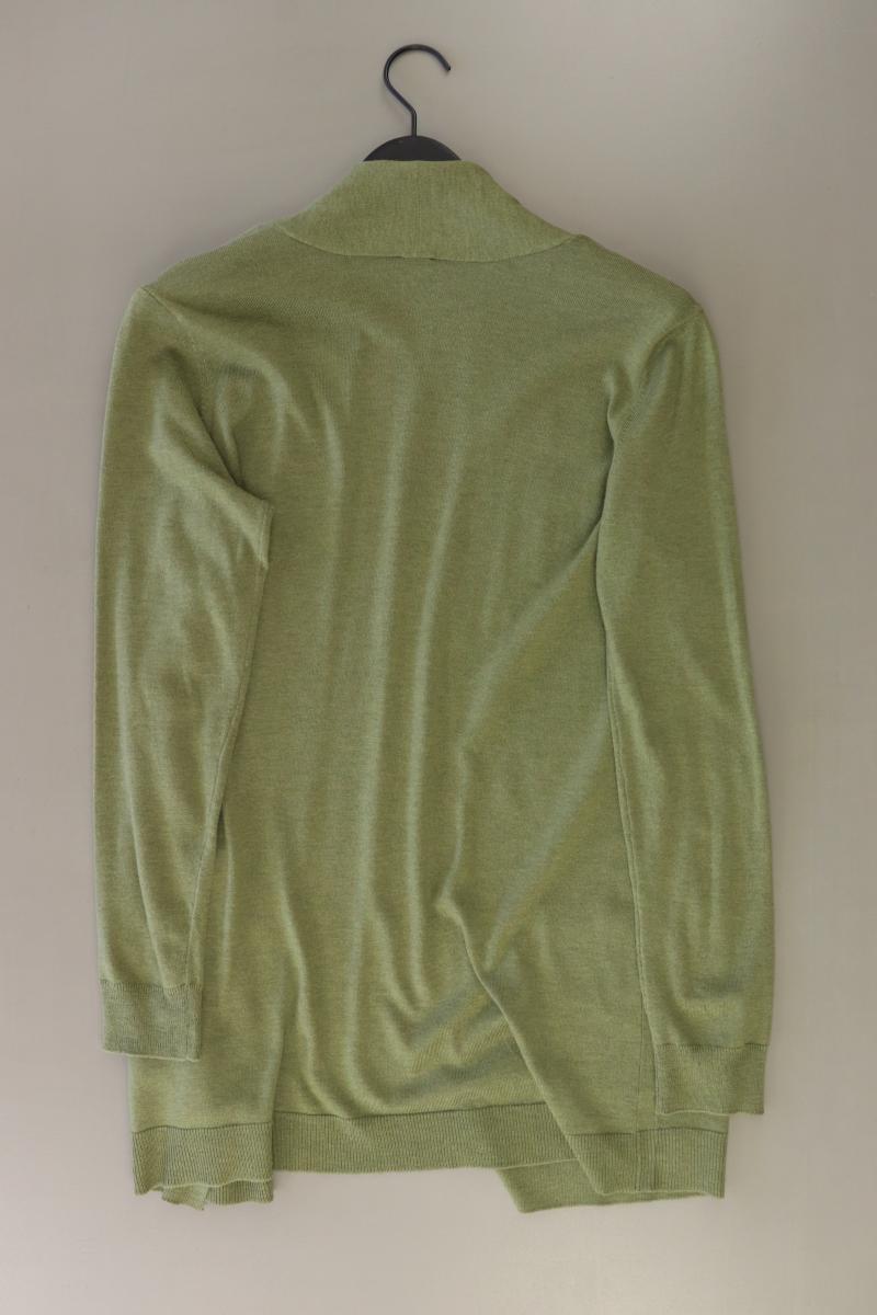 VA Milano Strickjacke mit Wolle Gr. 42 neuwertig Langarm grün aus Polyester